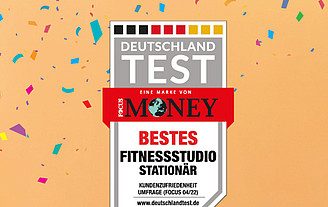 Mrs.Sporty im DEUTSCHLAND TEST von FOCUS Money: Bestes Fitnessstudio 2022