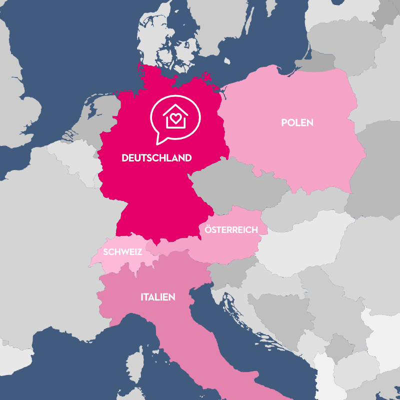 Mrs.Sporty Standorte in Europa