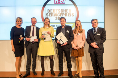 Mrs.Sporty gewinnt Servicepreis