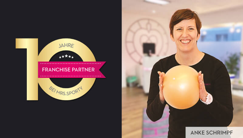 Anke Schrimpf - 10 Jahre Mrs.Sporty Franchise-Partnerin