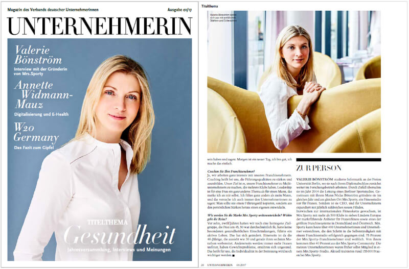 Valerie Bönström Unternehmerin